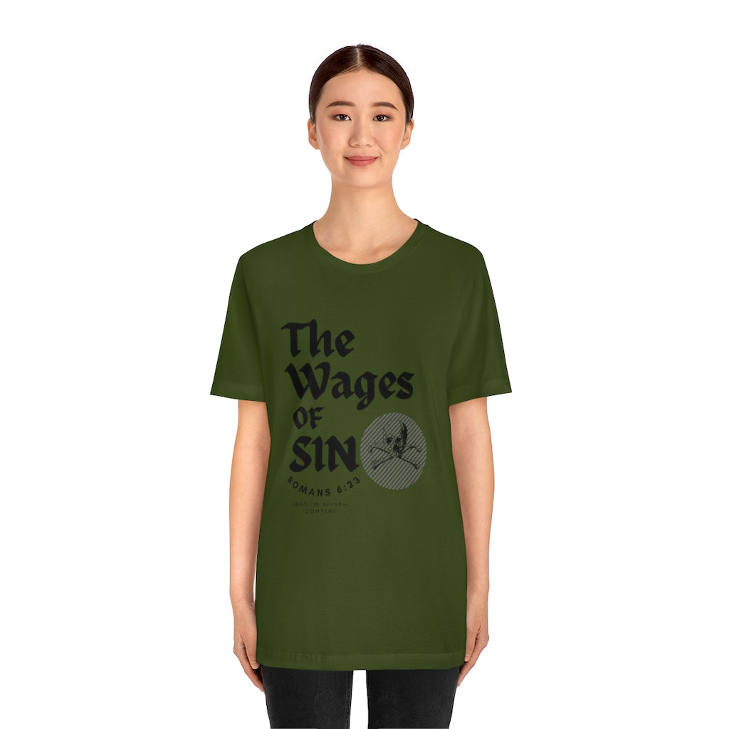 Wages Of Sin Short Sleeve Tee