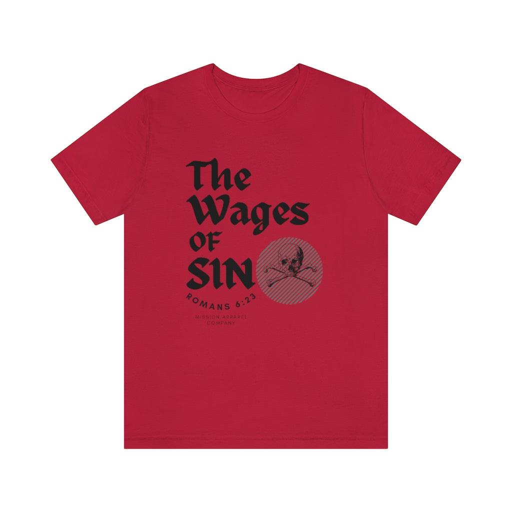 Wages Of Sin Short Sleeve Tee