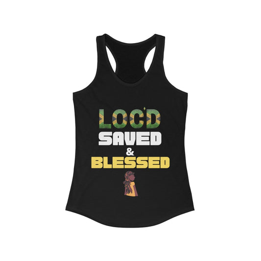 Loc'd Saved & Blessed Tank tee