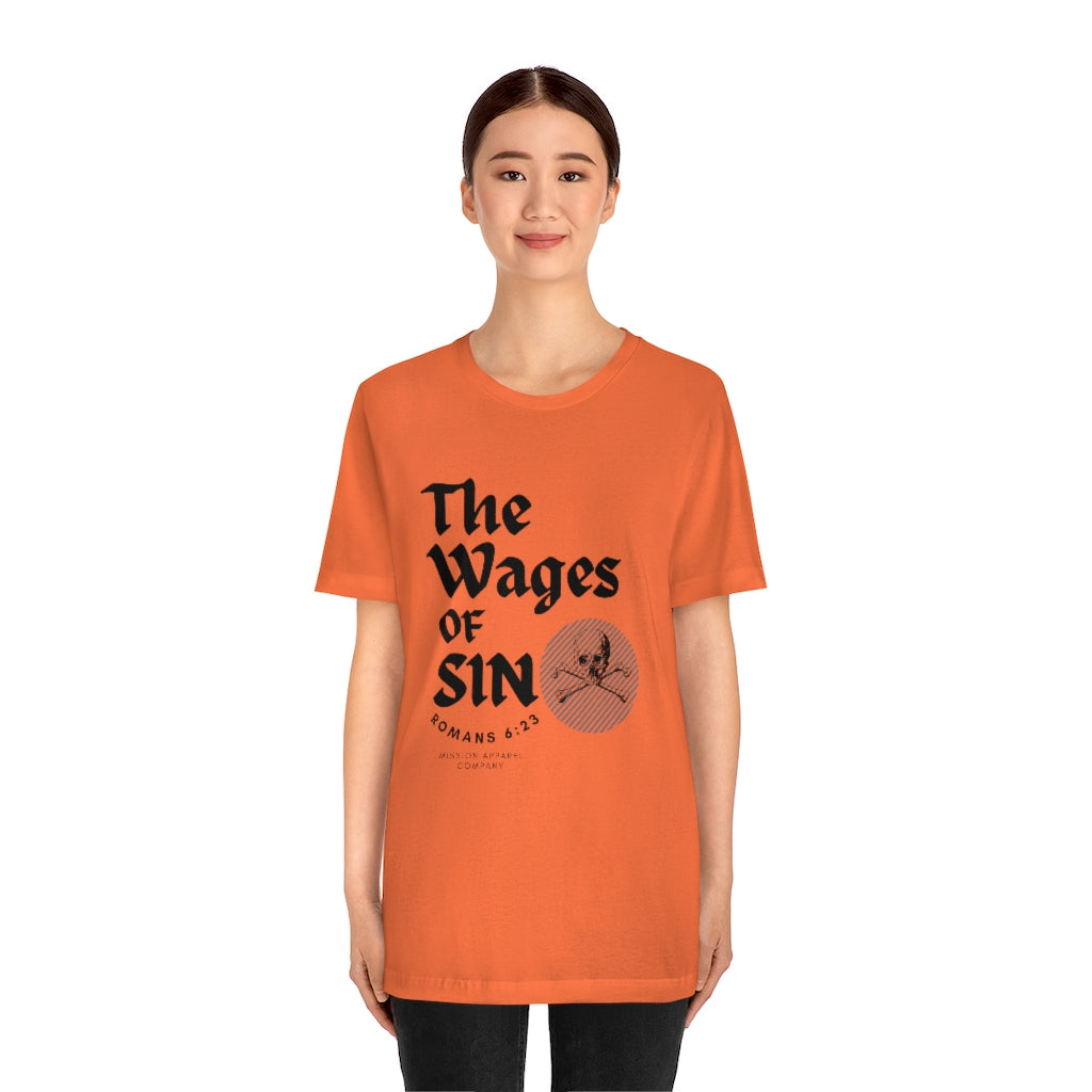 Wages Of Sin Short Sleeve Tee