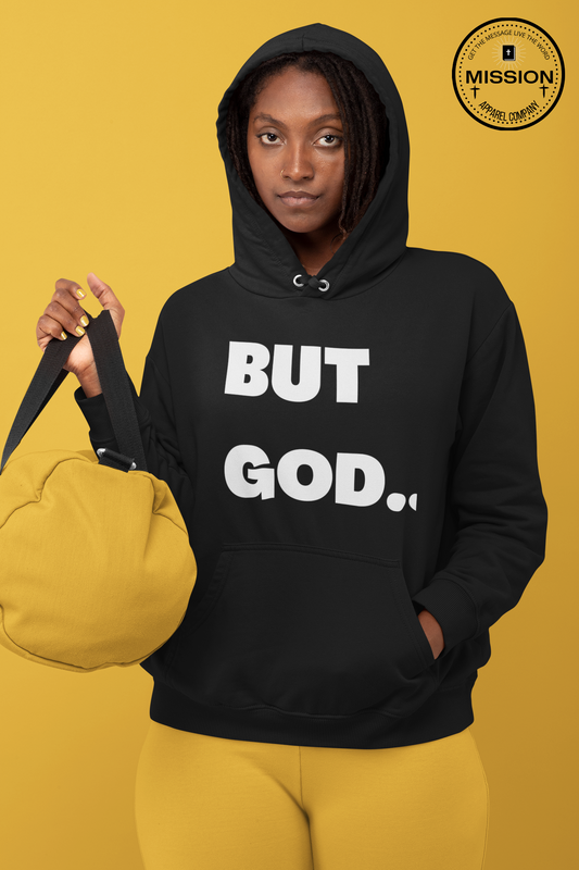 But God Premium eco hoodie
