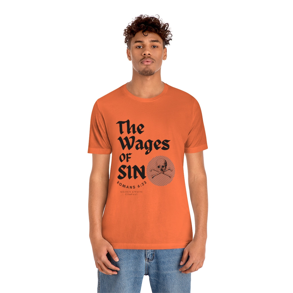 Wages Of Sin Short Sleeve Tee