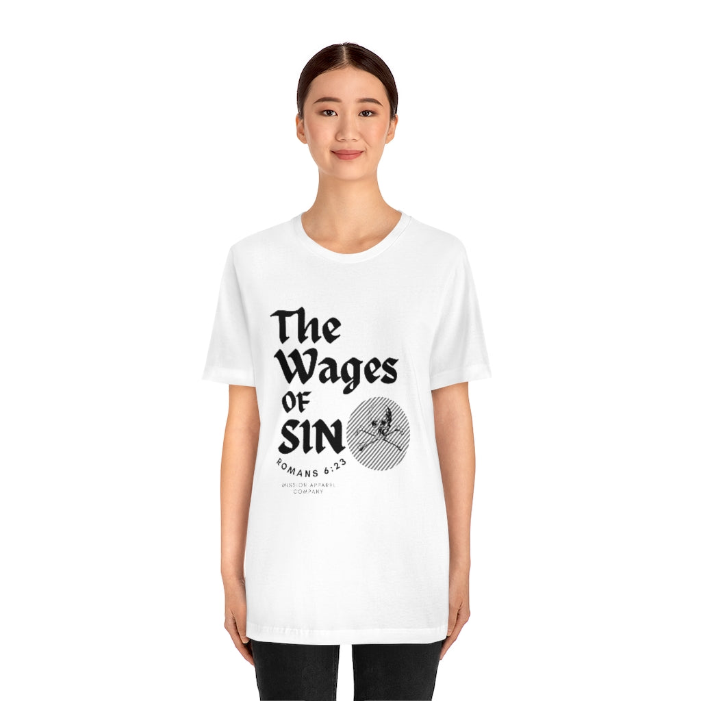 Wages Of Sin Short Sleeve Tee